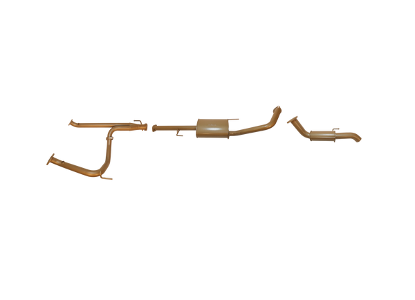 Toyota Prado 120 Series 4L V6 Petrol 2002 to 2009 - Single 2 1/2" with CAT Delete Kit