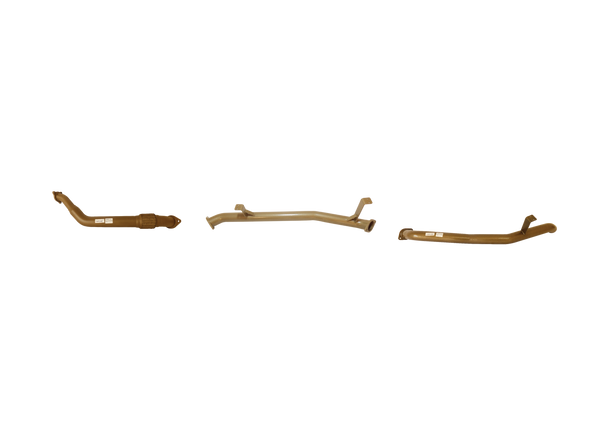 Toyota Landcruiser 70/76 Series V8 4.5L Single Turbo Wagon March 2007 to August 2016 (without DPF/Air Purifier) - Single 3" Centre Pipe Only Option Kit.