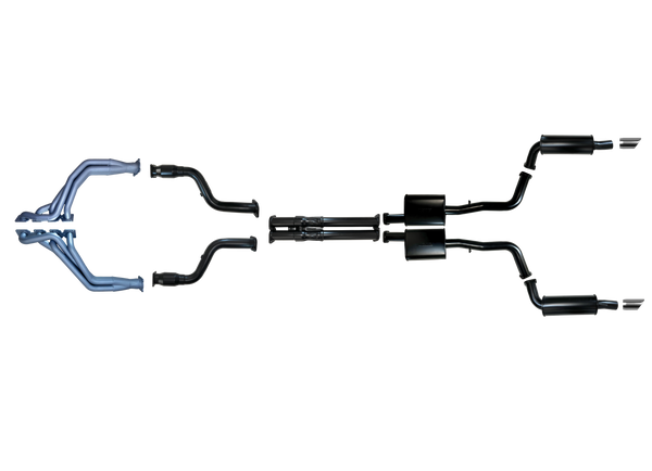 Chrylser 300C HEMI V8 (SEDAN ONLY) 2012 to 2022 6.4L 3'' Exhaust System with Headers and Cats
