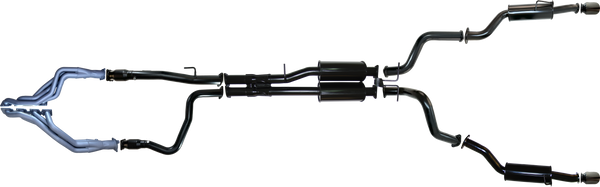 DS 2018-2021 Ram 1500 3" Headers and Cats and Full Exhaust System with Rear Muffler Kit