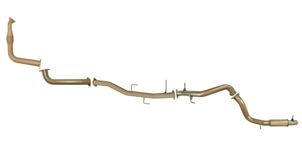 Mitsubishi Pajero NS - Manual Only (4M41T) 3.2L Turbo Diesel Nov 2006 to Aug 2009 - 3 Inch Turbo Back Exhaust System with Rear Resonator
