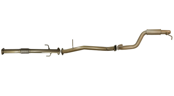Mitsubishi Pajero Sport QE 2.4L Turbo Diesel (4N15) 2015 to 2019 - Single 3" (DPF Back) Exhaust System with Rear Resonator Only