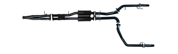 Chevrolet Silverado 1500 Full 3" Cat Back Exhaust Kit without Rear Mufflers or Resonators