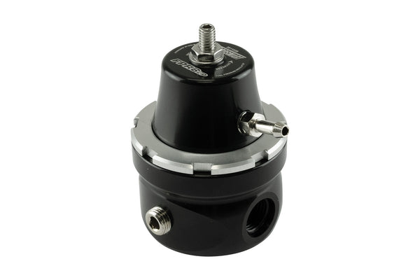 Turbosmart - FPR6 Low Pressure (LP) Black Fuel Pressure Regulator -6AN