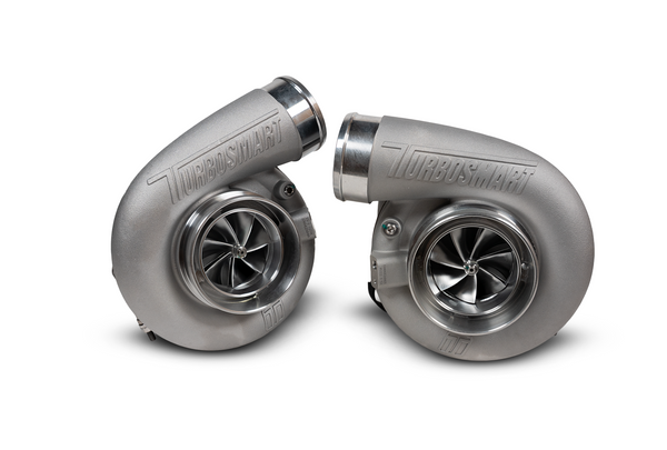 Turbosmart - Oil Cooled 7275 Twin Turbos Mirrored