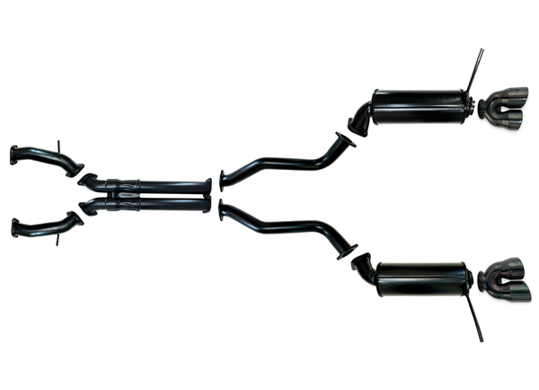 Jeep Grand Cherokee WK2 2018-2021 Trackhawk 6.2L Supercharged Hemi V8 3'' Cat Back Exhaust