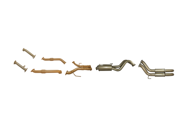 Toyota Landcruiser 200 Series V8 4.5L Diesel Twin Turbo 2008 to Sep 2015 (without DPF/Air Purifier) - Twin 3" Kit