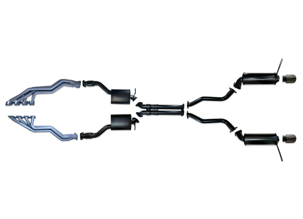 Jeep Grand Cherokee WK2 2012-2021 6.4L Hemi V8 3'' Exhaust System with Headers and Cats