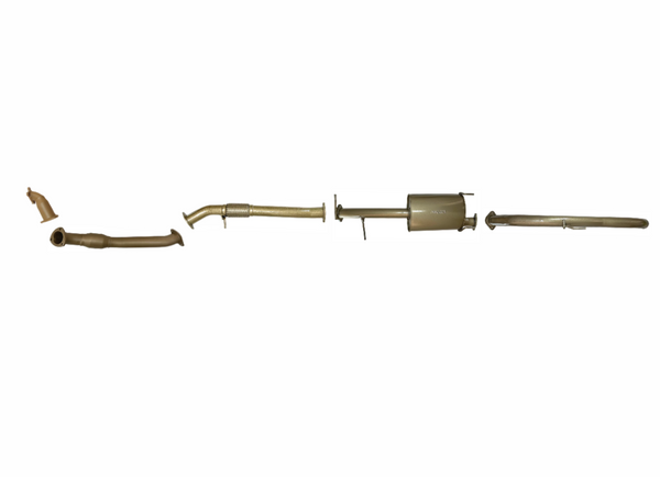 Mazda BT-50 2.5L & 3.0L (WEAT) TD 2006 to 2011 - Single 3" Kit with Cat and Muffler