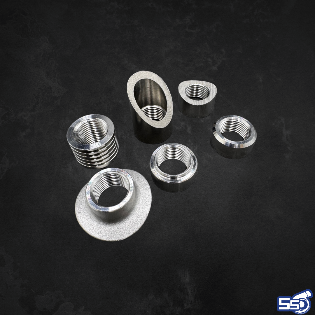 Stainless O2 Sensor Weld Fittings – 304 Stainless Steel – SsCustom